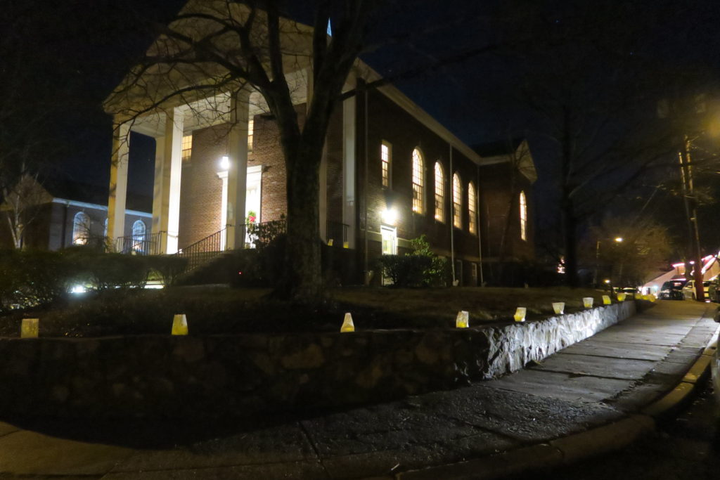 Christmas Eve Luminarias Emmanuel Lutheran Church